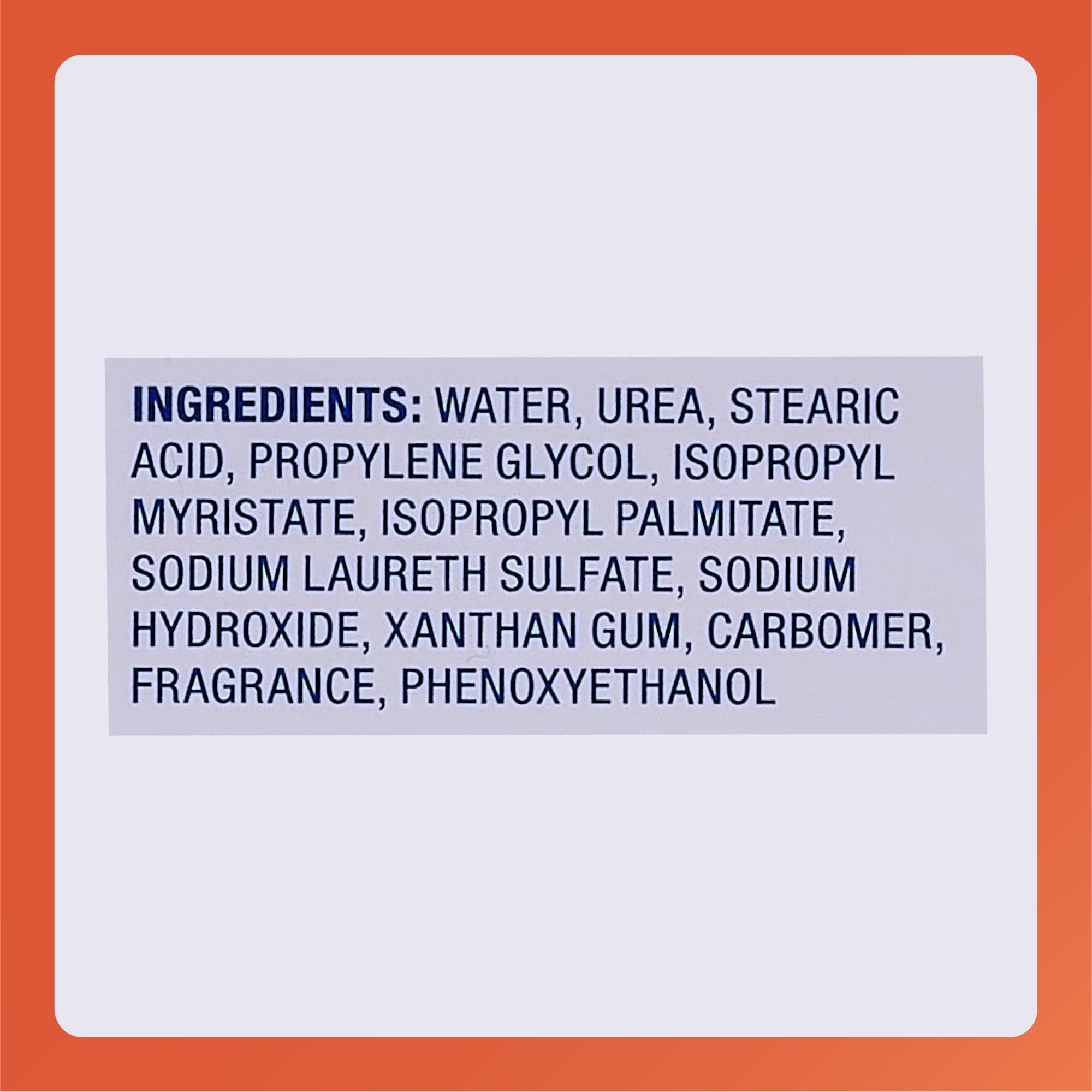 RUGBY LABORATORIES Rugby Urea 20% Intensive Hydrating Cream - Urea Cream for Feet, Hands, Knees, and Elbows - 20% Urea Intensive Strength Cream - 3 Oz