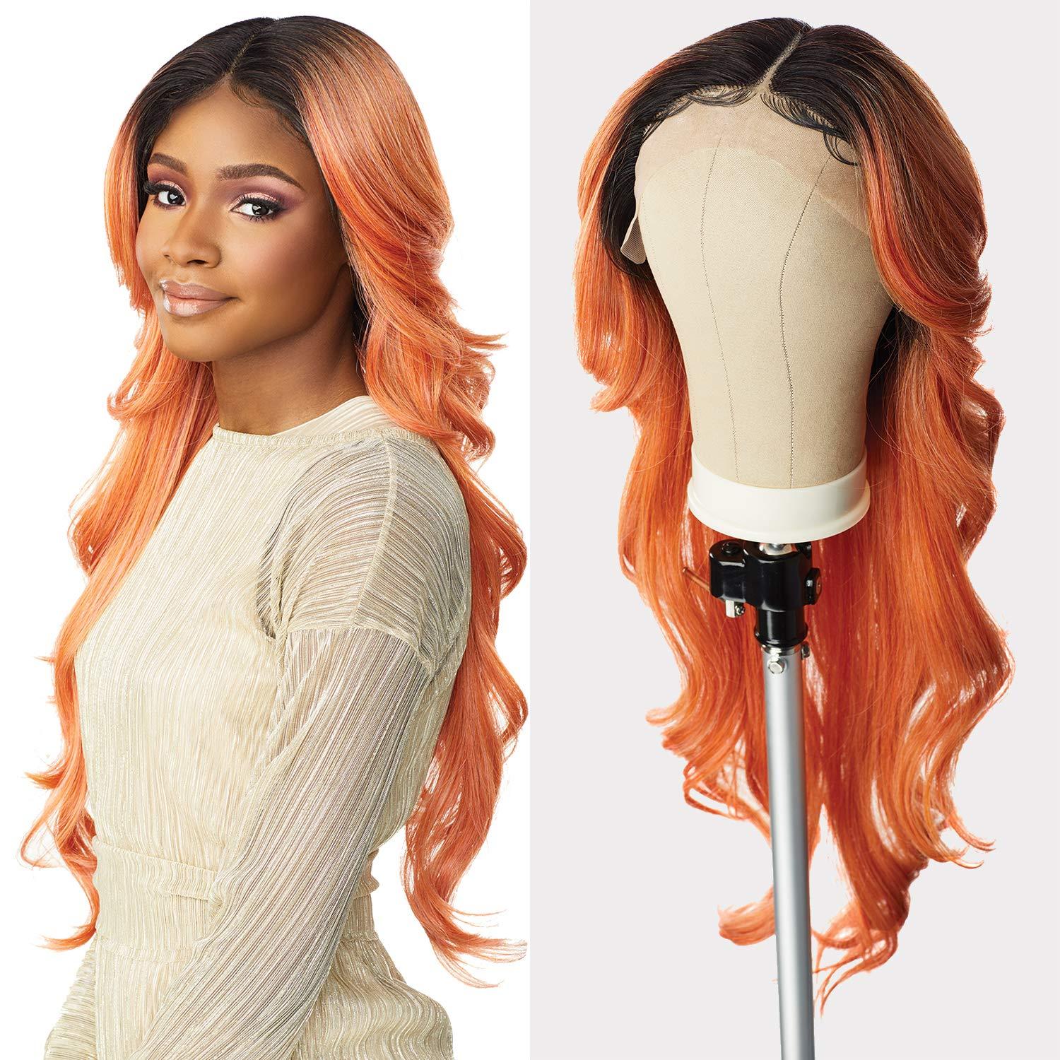 Sensationnel Sensationnel Butta lace wigs - unit 1 extra wide 5 inch deep parting synthetic preplucked hairline glueless lacefront (MP/BLONDE)