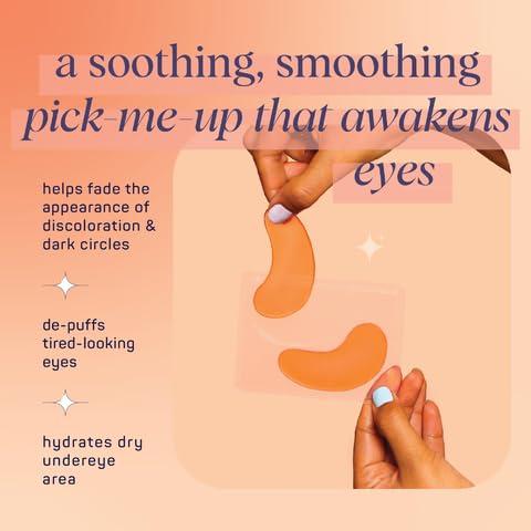 SpaLife SpaLife Beauty Bright Eyed Undereye Masks Hydrogel Eye Patches for Dark Circles, Puffiness, & Dullness with Vitamin E, Green Tea 2-in-1 Skincare 48 Pairs