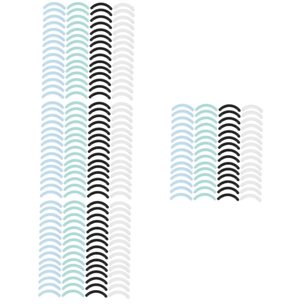 Mipcase Mipcase 320 Pcs Eyelash Curler Strip Lash Lift Accessories Lashes Seller Adhesive Lash Supplies Wands Tweezers Kit Eyelash Lifter Rods Eyelash Curler Refill Mask Pre