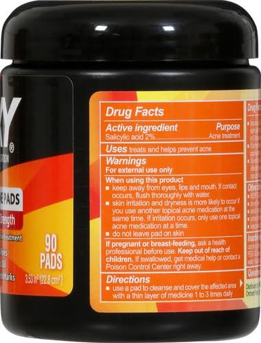 Oxy Oxy Maximum Action 3-In-1 Treatment Pads, 90 Count, Packaging may vary (Pack of 2)