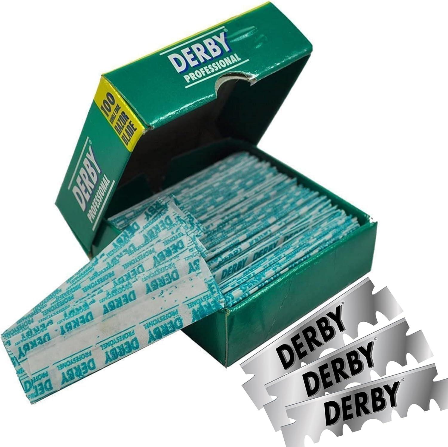 Derby Derby Professional Single Edge Razor Blades, 100 Count