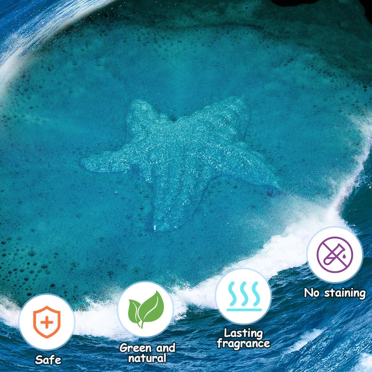 iHave Bath Bombs for Kids, Magical Mermaid Bath Bomb Gifts for Kids Bath Bombs for Girls and Boys