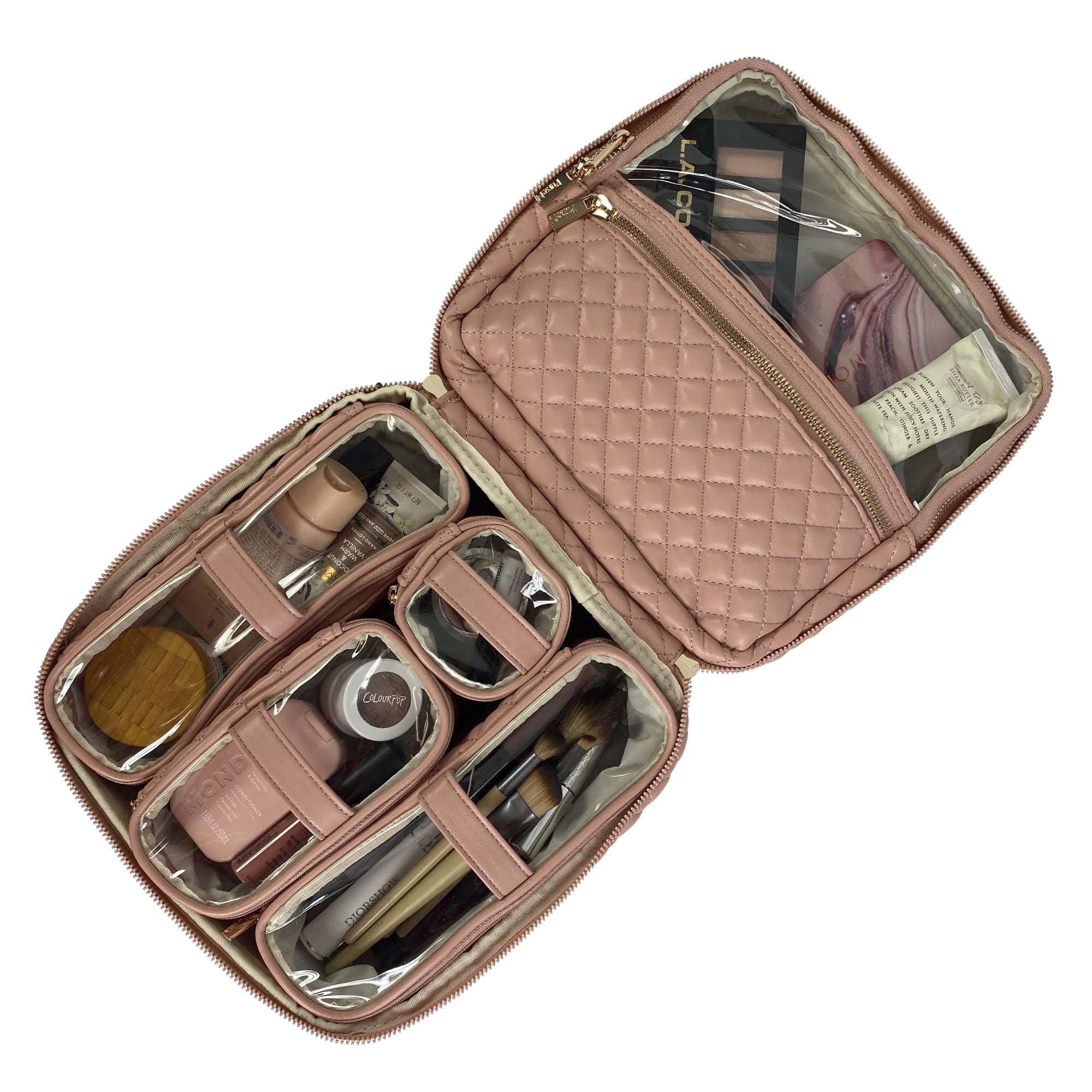 PurseN Mini Diva Makeup Case (Rose Pink)