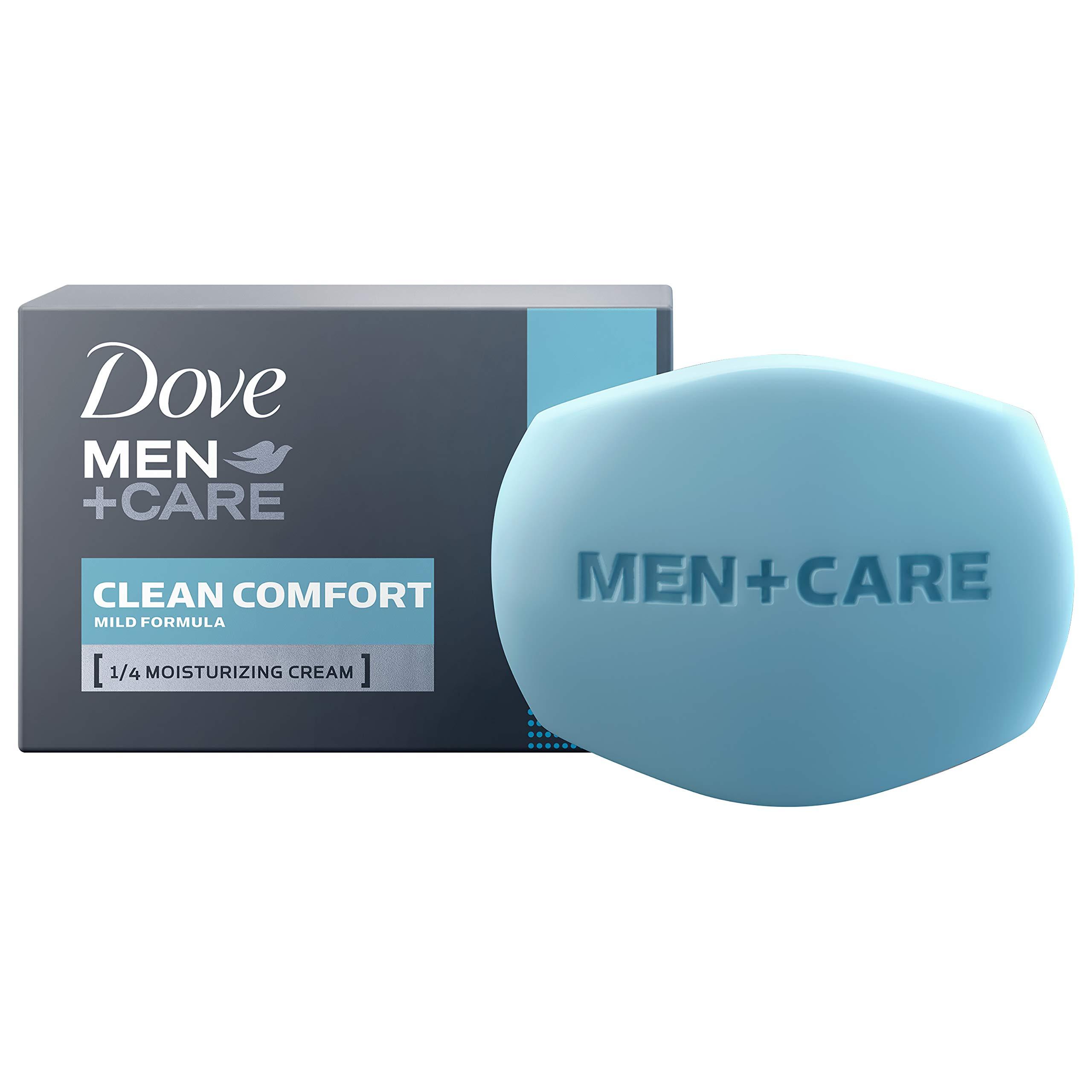 DOVE MEN + CARE DOVE MEN + CARE Body Soap and Face Bar to Hydrate Skin Clean Comfort More Moisturizing Than Bar Soap 3.75 oz 6 Bars