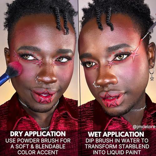 Mehron Mehron Makeup StarBlend Cake Makeup | Wet/Dry Pressed Powder Face Makeup | Powder Foundation | Pink Face Paint & Body Paint 2 oz (56g)