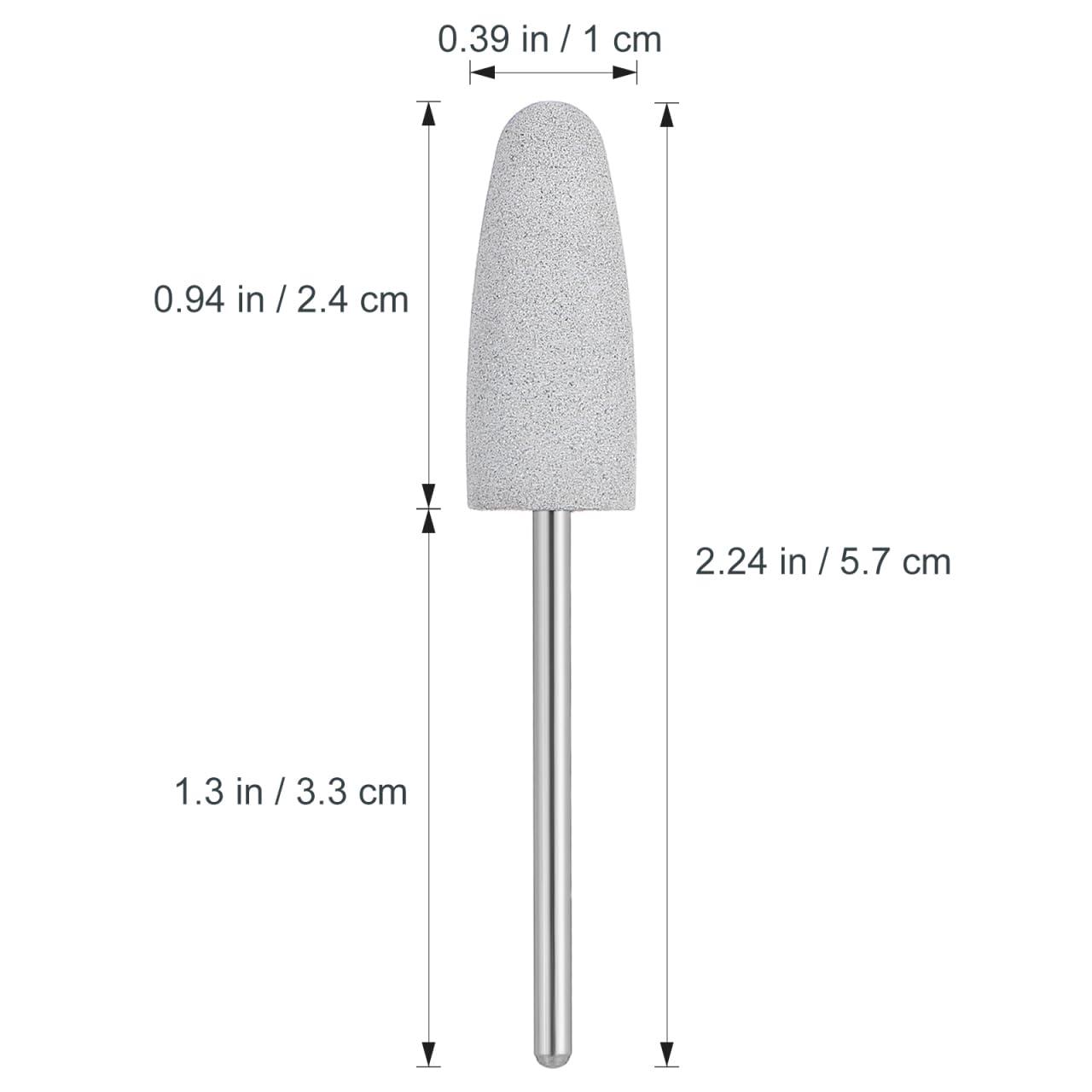Beavorty Beavorty Polish Bit for Nail Drill Silicon Nail Bit Set of 10 Nail Drill Bits Set for Nail Art