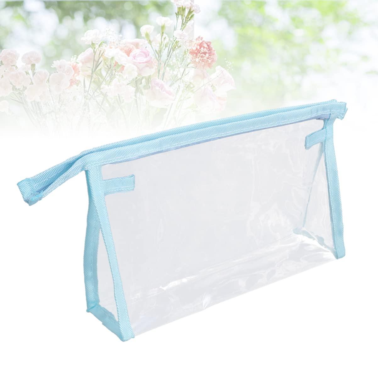 Hemoton Hemoton Travel Bags Pvc Bag Makeup Case Clear Travel Bag Airport Travel Liquids Bag Clear Make up Bag Womens Toiletry Bag Travel Cosmetic Bags for Women Handbag Miss Popularity