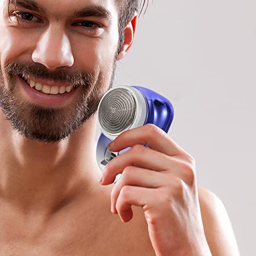 FOMIYES FOMIYES Electric Shaver Foil Shaver Electric Head Shaver Usb Rechargeable Razor Mens Beard Shavers Pocket Shaver Rotary Shaver Convenient Electric Razor Man Abs Electroplating Mini Tool