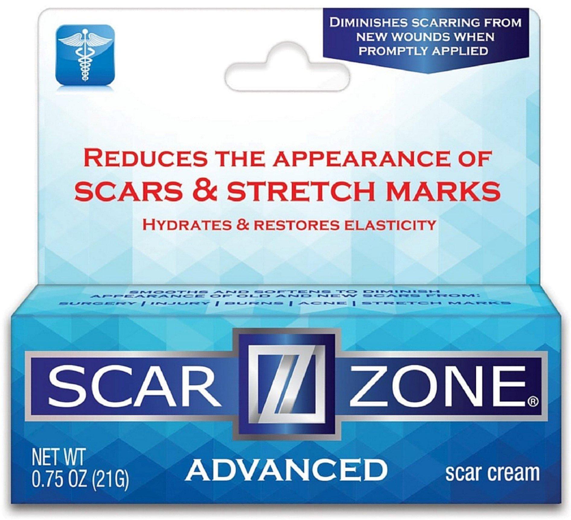 Scar Zone Scar Zone Advanced Skin Care Scar Cream 0.75 oz (Pack of 4)