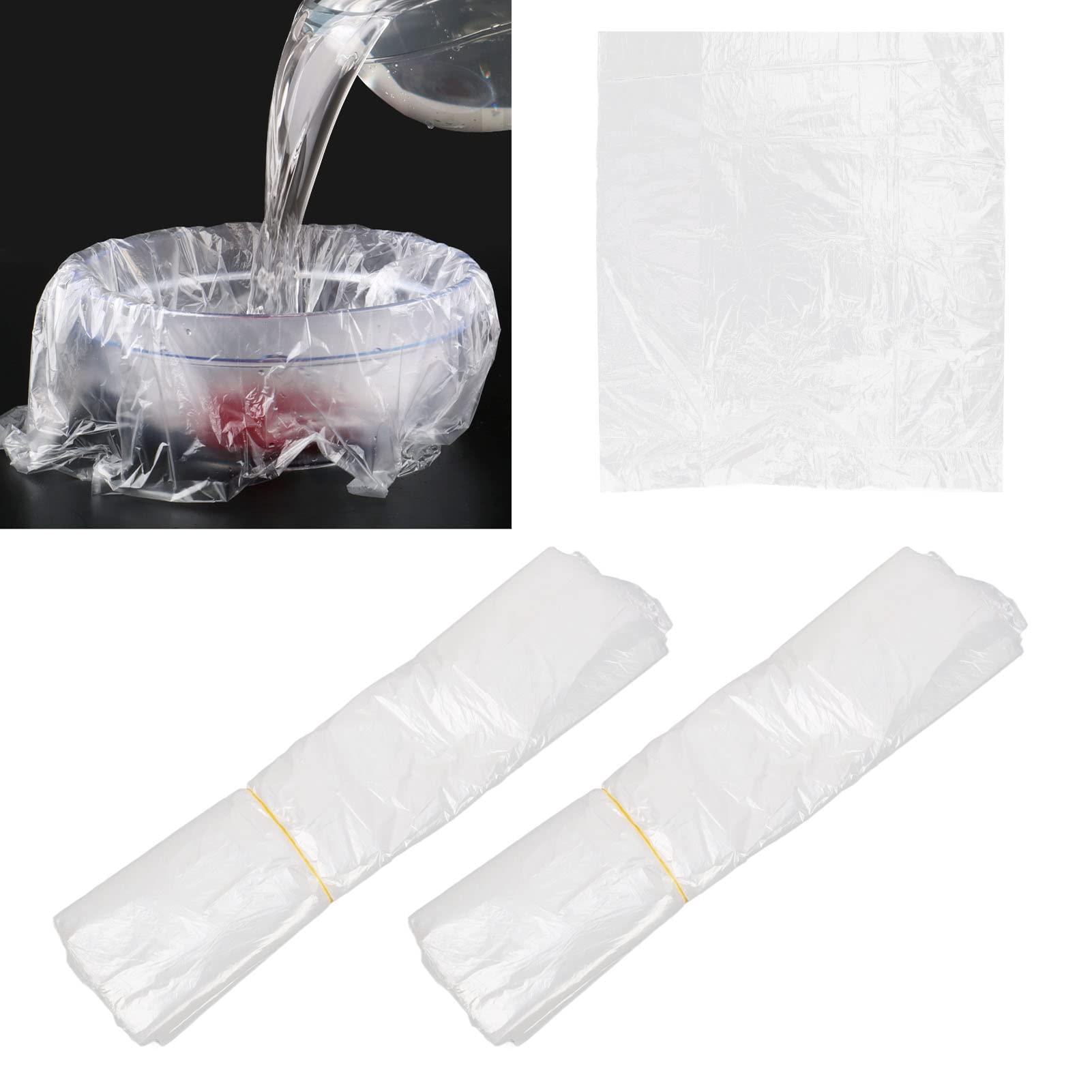 Natudeco 500Pcs Disposable Foot Tub Liners Pedicure Basin Bags Foot Soak Bags for Pedicure SPA, Foot Tub Protective Liners