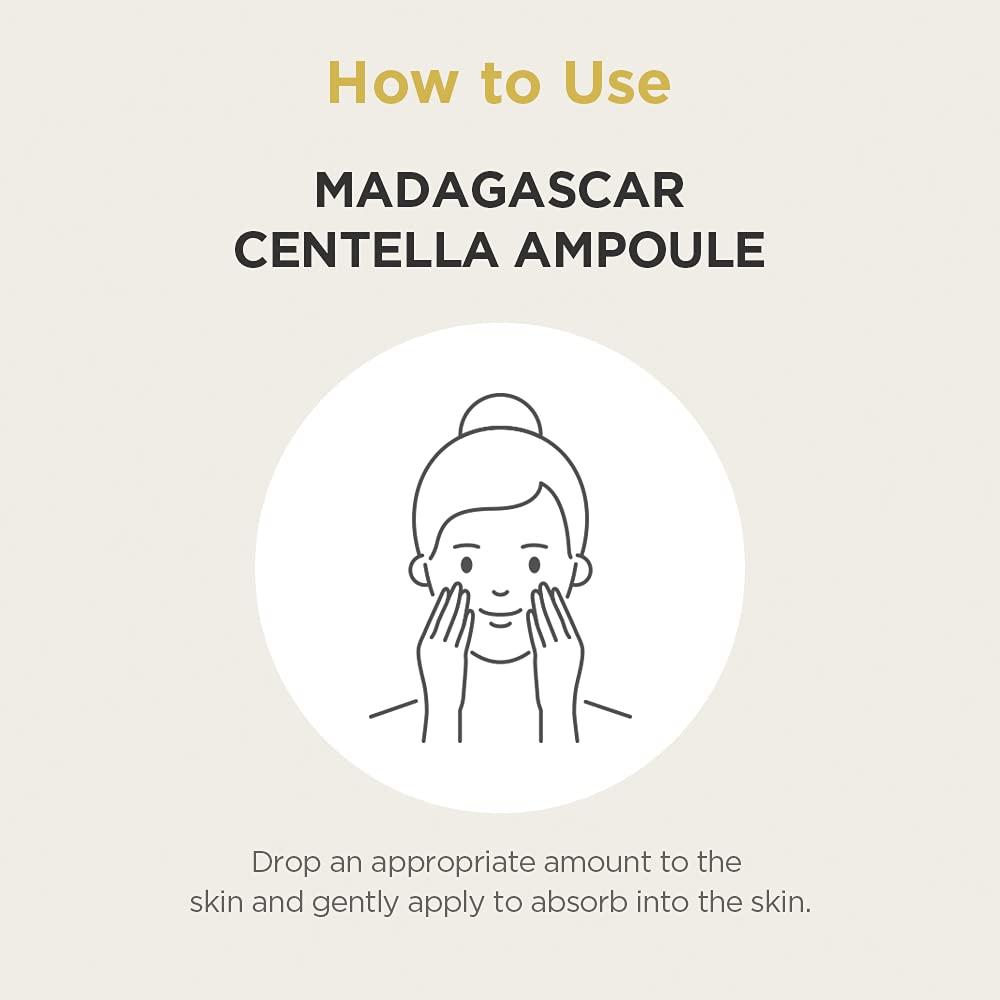 SKIN1004 SKIN1004 Madagascar Centella Asiatica Ampoule Facial Serum 1.01 fl.oz(30ml) | 100% Centella Asiatica Extract for Soothing Sensitive and Acne-prone Skin