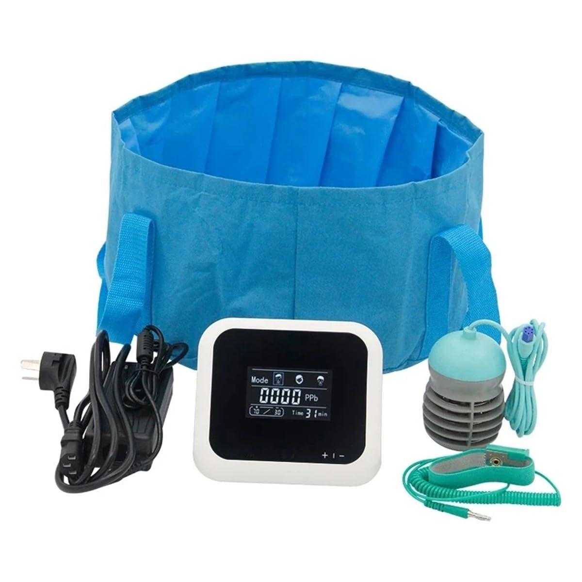 Ririfs Foot Detox Machine Lonic Cleanse Foot Bath Detox Machine Pedicure Foot Cell Spa Health Therapy