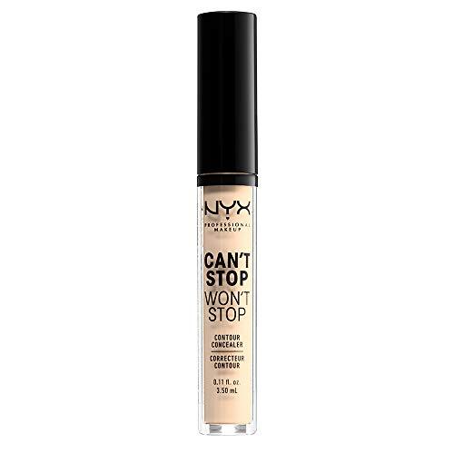 NYX PROFESSIONAL MAKEUP NYX PROFESSIONAL MAKEUP Can't Stop Won't Stop Contour Concealer, 24h Full Coverage Matte Finish - Pale