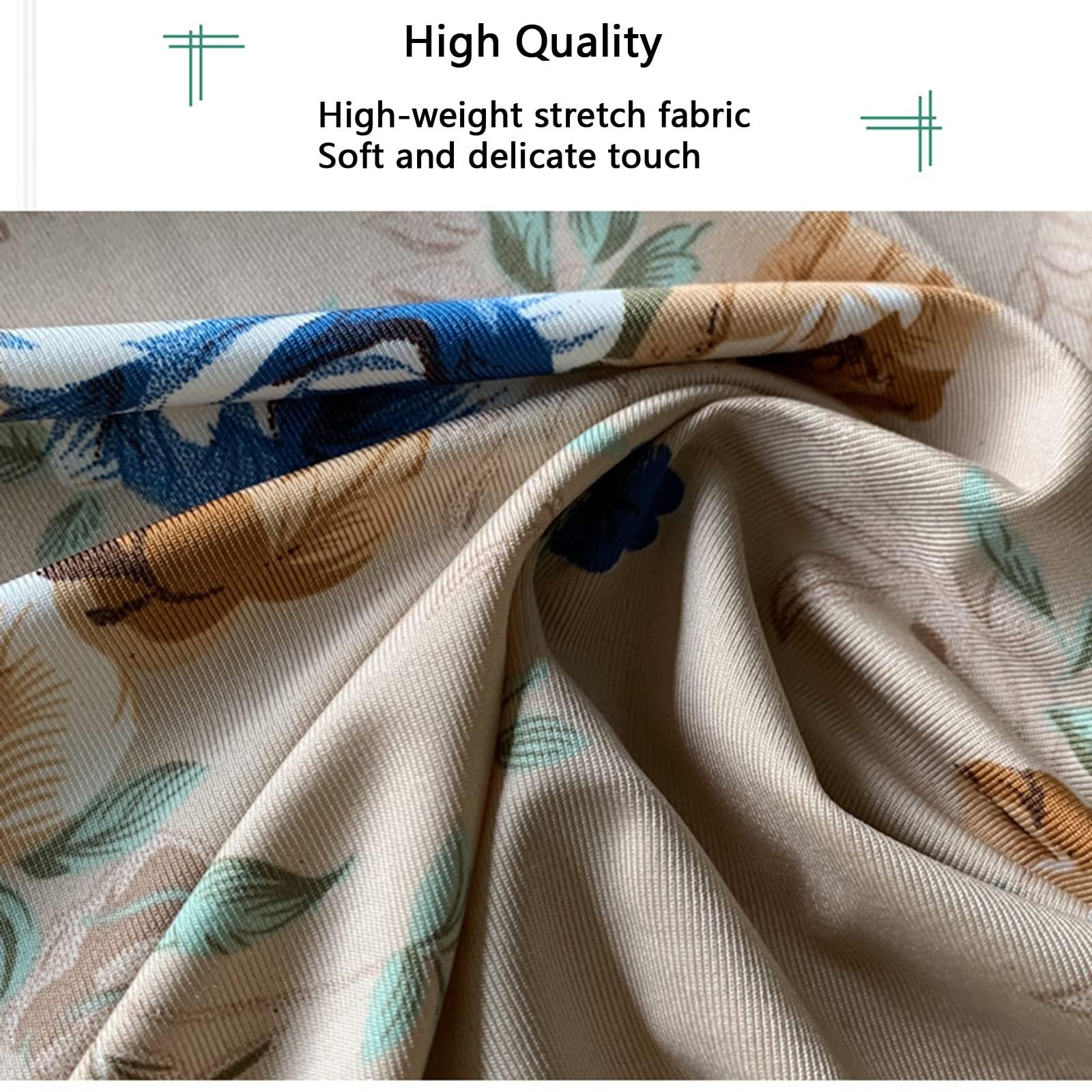 PHASFBJ PHASFBJ Full Body Massage Chair Cover, Zero Gravity Massage Chair Slipcovers Sunscreen Dustproof Super Soft Stretch Fabric Massage Chair Cover, Machine Washable,Main Body+Foot Cover 1+2