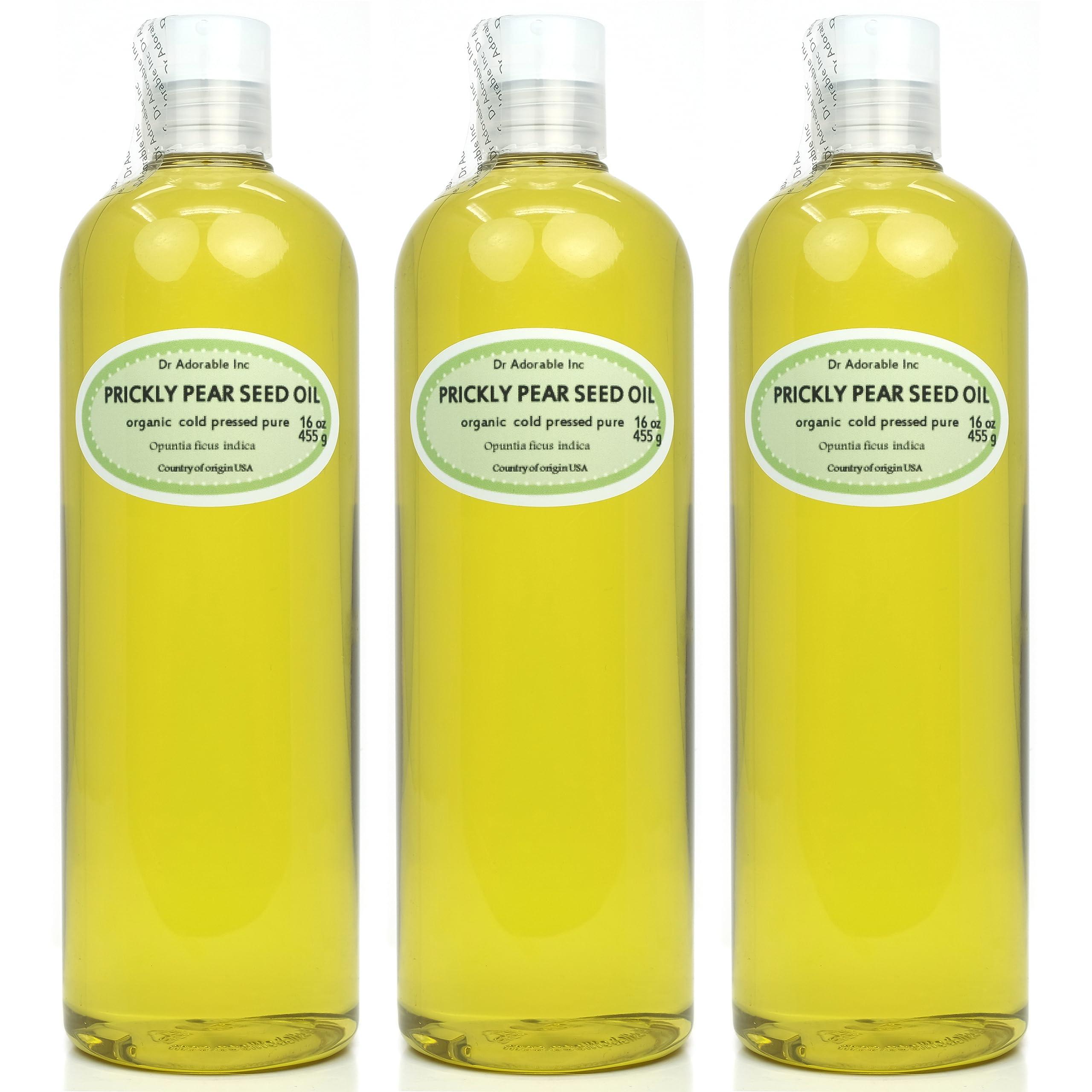 Dr Adorable Inc 48 OZ PRICKLY PEAR SEED OIL BY DR.ADORABLE 100% PURE COLD PRESSED