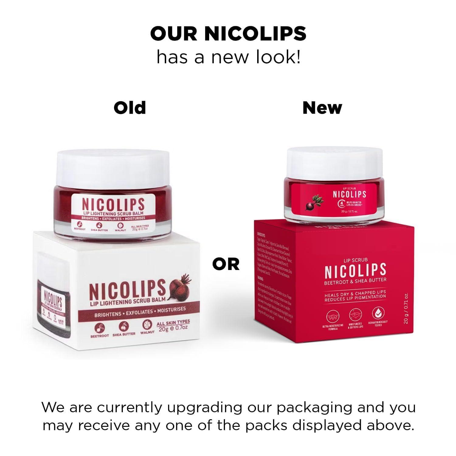 Generic MU Organic NicoLips Lip Scrub for Men and Women 20 g