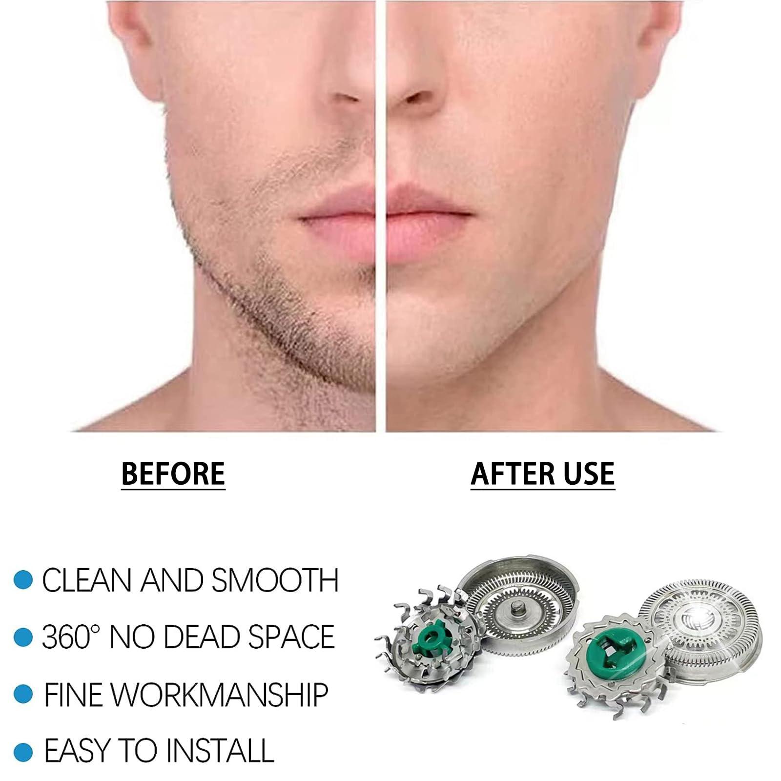 Fivoras New Upgrade Sh60 Replacement Head sharper Compatible with Philips Norelco 6000 Replacement Blades for Norelco Series 6000 Replacement Heads for Philips Series 6000 Shaver S6810/82, S6850/85, S6880/81,