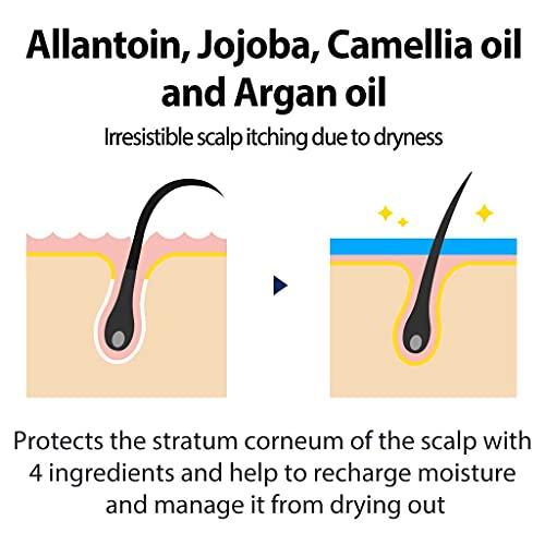 DASHU DASHU Daily Anti-Hair Loss Scalp Shampoo 33.8fl oz - Herbal Premium Shampoo, Repairs Hair Follicles, Prevent Hair Loss with Silk Ingredients