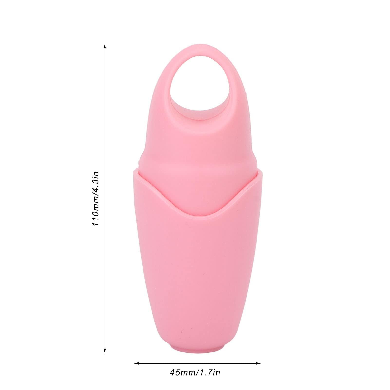 YUSHANCHENG V Shaped Design DIY Making Calming Removing Puffiness Silicone Face Ice Mold Beauty Care (Pink)