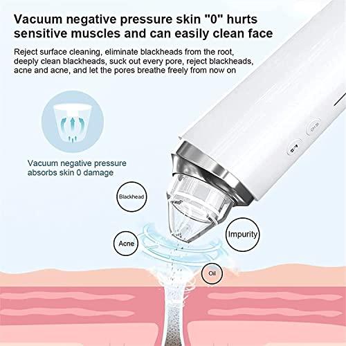 Dongng Dongng Pore Cleaner Vacuum Suction Blackhead Remover Electric Pimple Suction Vacuum Suction Blackhead with Camera and 6 Interchangeable Probes LCD Screen Ideal Gift