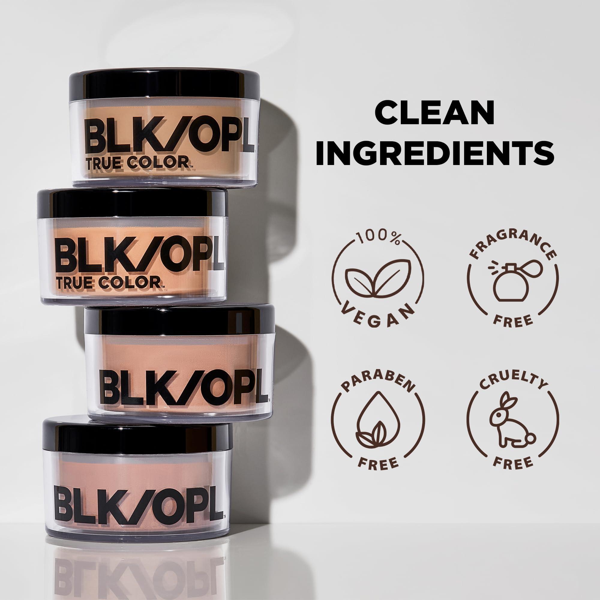 Black Opal BLK/OPL TRUE COLOR Soft Velvet Finishing Powder, Deep hypoallergenic, paraben-free, and cruelty-free