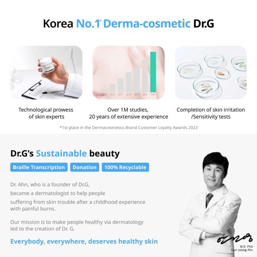 Dr.G Dr.G pH Cleansing Gel Foam, 200ml - Gel Cleanser Face Wash, Gel Face Wash, Korean Skin Care Coreano, Korean Skincare, K Beauty Skincare, Kbeauty Skincare, Korean Beauty, Asian Skin Care Coreano