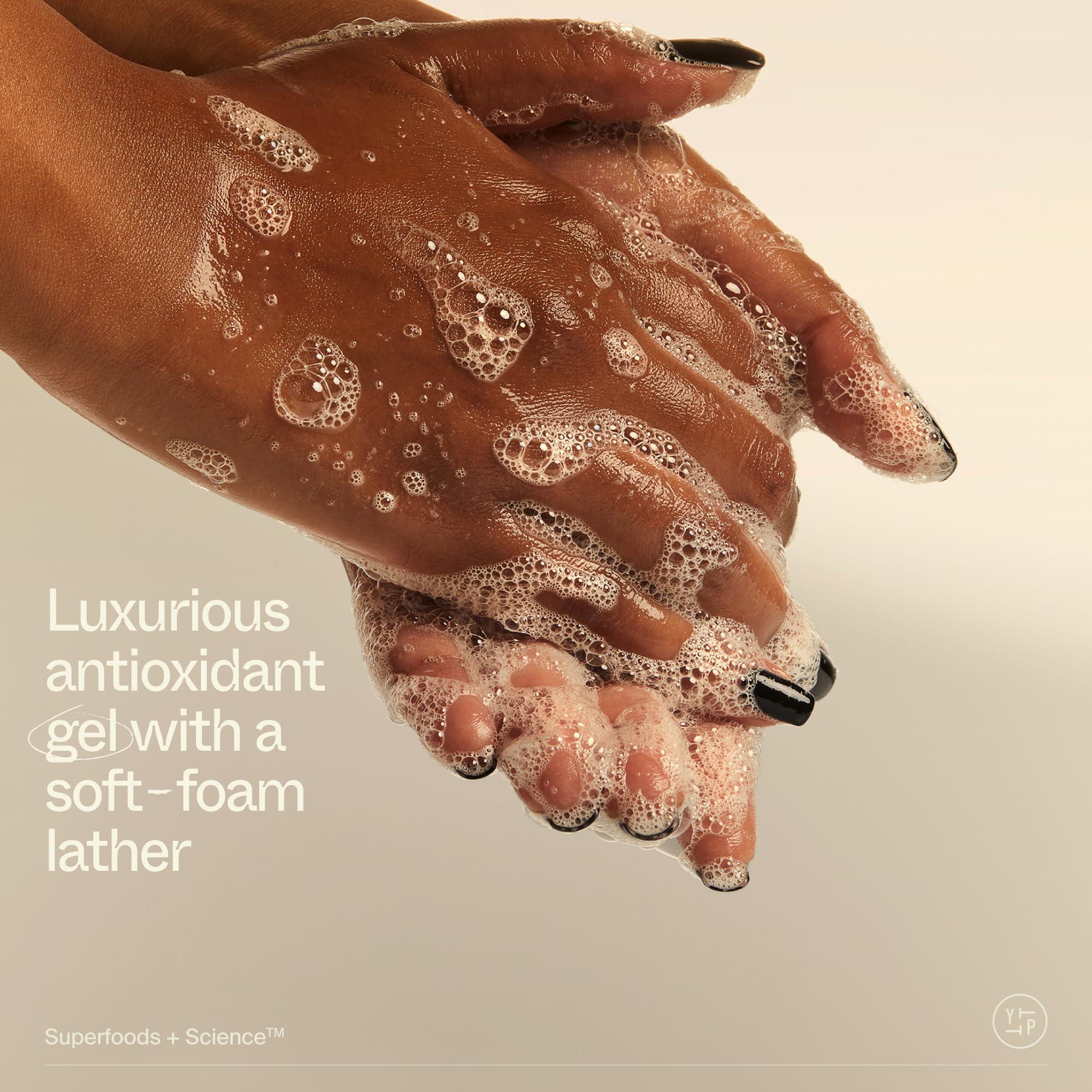 Youth To The People Youth To The People Superfood Cleansing Trio - Vegan Skincare Bundle Set - Superfood Kale + Green Tea Facial Cleanser (8 fl oz) + Body Cleanser (16.4 fl oz) + Antioxidant Hand Wash (13.1 fl oz)