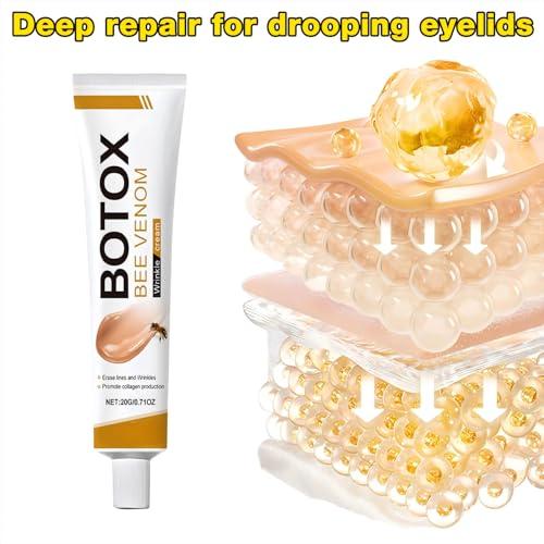 XBEGIX XBEGIX 2pcs Botox Bee Venom Cream - Wrinkle Removal & Firming, Moisturizing, Lifting & Recovery - All Skin Types - Anti-Aging Bee Venom Cream