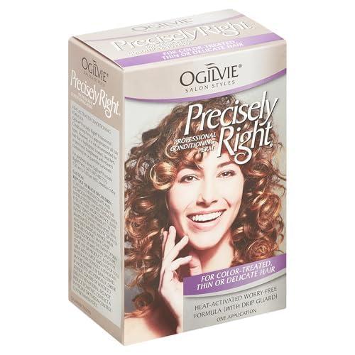 Ogilvie Salon Styles Ogilvie Salon Styles Precisely Right Professional Conditioning Perm Kit - Ideal for Color-Treated, Thin, or Delicate Hair - 1 Application