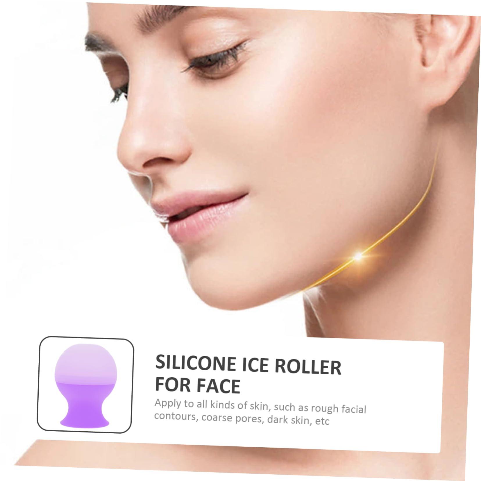 FOYTOKI FOYTOKI Ice Cube Tray Skin Care Massager Massage Tool Ice Face Cube Facial Massager Roller Skin Care Tools Face Tools for Skincare Skin Ice Roller Skincare Tools for Face Purple