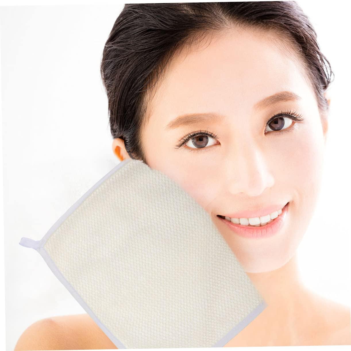 minkissy minkissy 2sets Japanese Towels Bath Exfoliating Massage Back Towel Exfoliating Washcloth Long Body Scrubbing Towels Bathing Towel Bath Scrubbers Soft Sturdy 5pcs*2