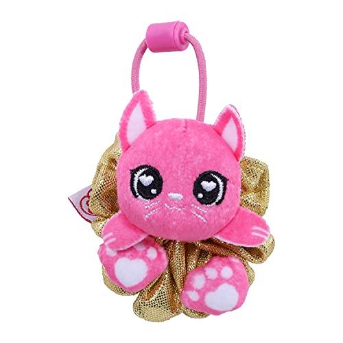 Scrunchmiez ScrunchMiez Single Surprise Pack, Magically transforms from Hair Scrunchie to Cute Plush Friend as Well as Backpack Clip. So Many Characters to Collect & wear.,(ID96524)