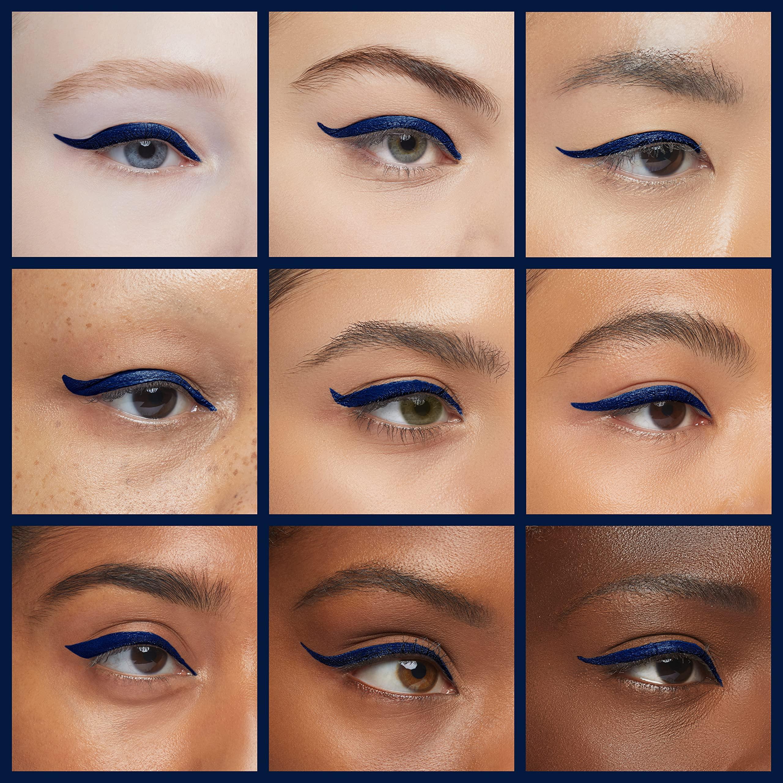 Almay Almay Conditioning Liquid Eyeliner, Longwearing, Waterproof, Hydrating, 30 Navy, 0.03 fl oz.