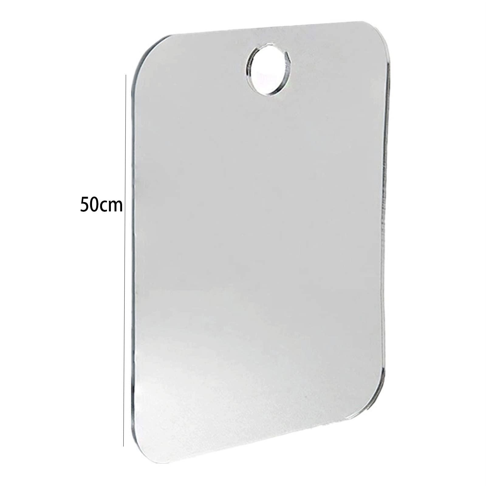 INLIMA INLIMA Mirror Anti Fog Shower Mirror Bathroom Fogless Fog Free Mirror Washroom Travel Shaving Mirror