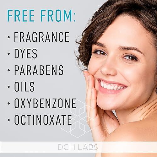 DCH Labs DCH Labs UV Sheer Daily Facial Mineral Sunscreen, SPF 50 Moisturizer for Face, 3.7 oz, Water Resistant up to 80 Minutes, Chemical-Free, Broad Spectrum Protection with Titanium Dioxide & Zinc Oxide