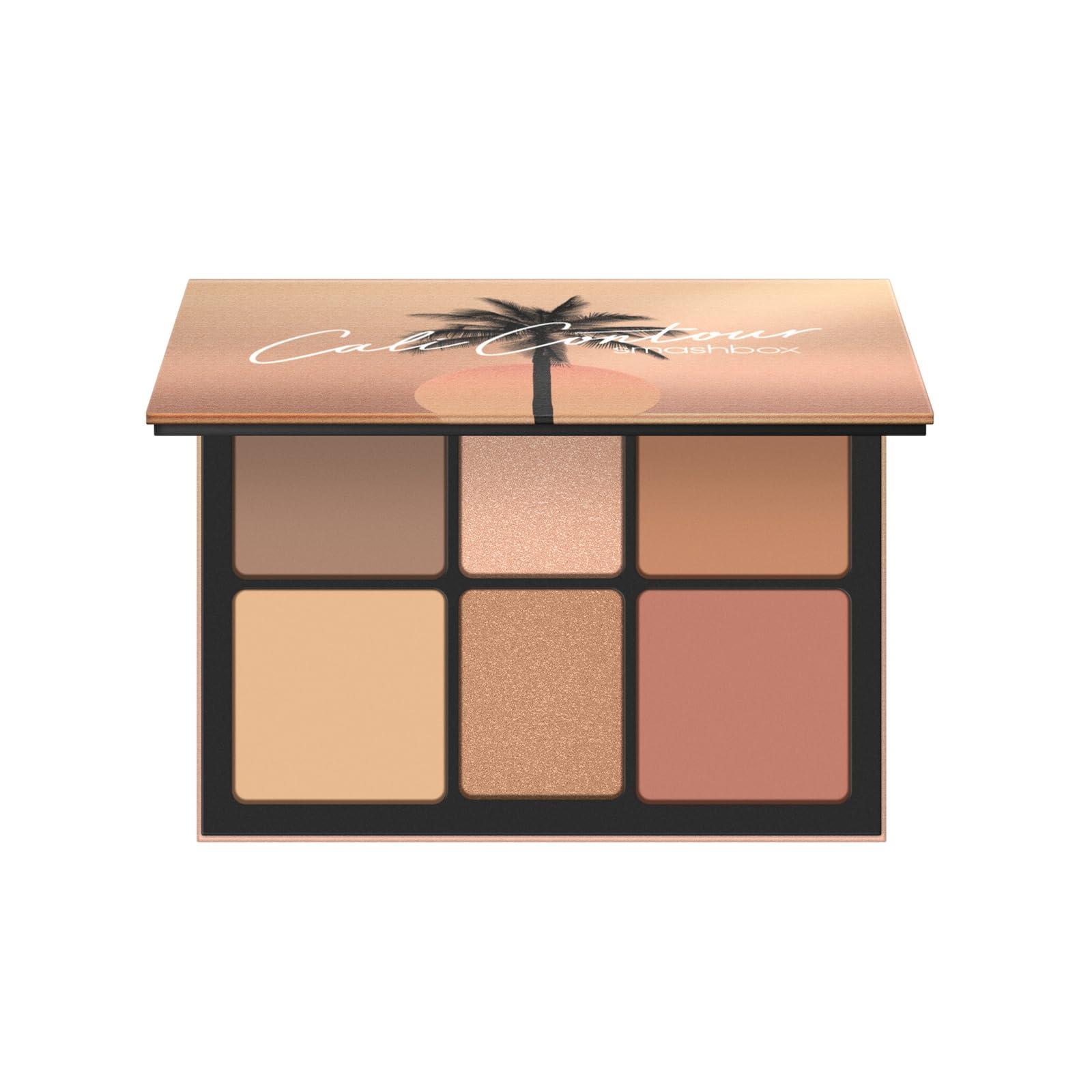 Smashbox Smashbox The Cali Palette | All-in-one Contour Kit that Sculpts, Highlights + adds Glow with Versatile Shades, 0.69 Ounce, Light to Medium