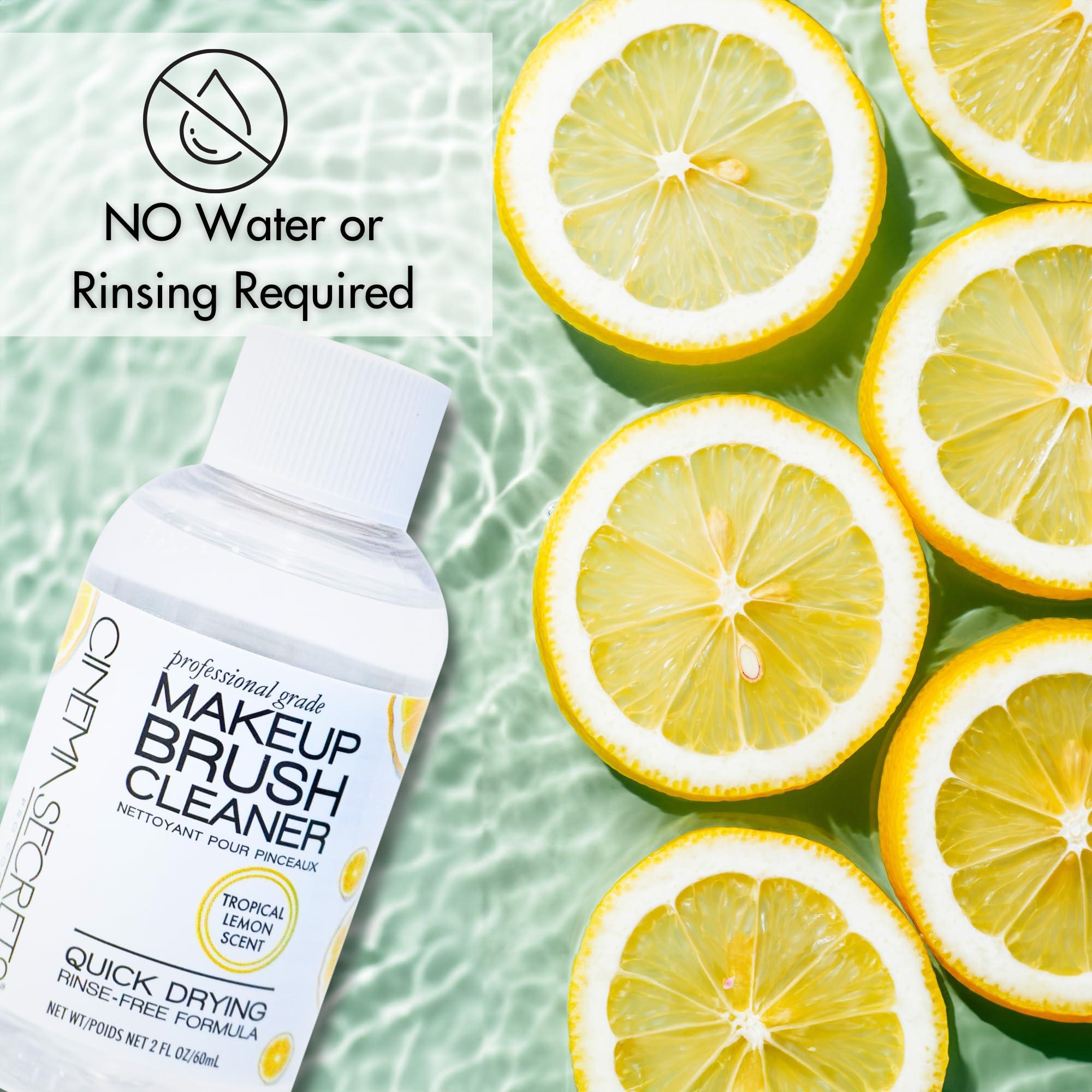 CINEMA SECRETS Cinema Secrets Professional Makeup Brush Cleaner, 2 fl oz, Lemon