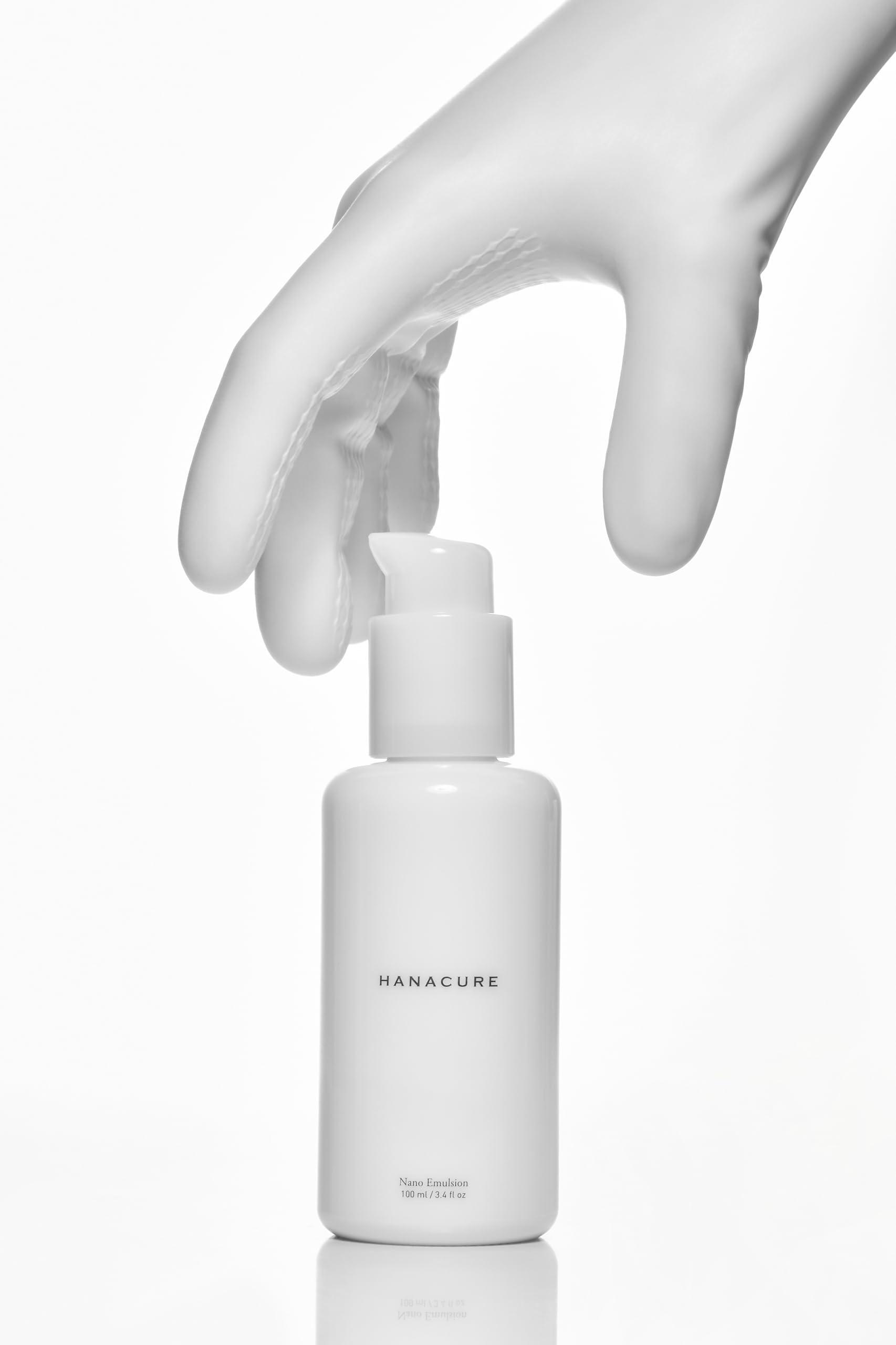 Hanacure Hanacure Nano Emulsion Moisturizer - 100ml - Weightless Anti-Aging Moisturizer for Face, Skin Firming and Tightening Lotion