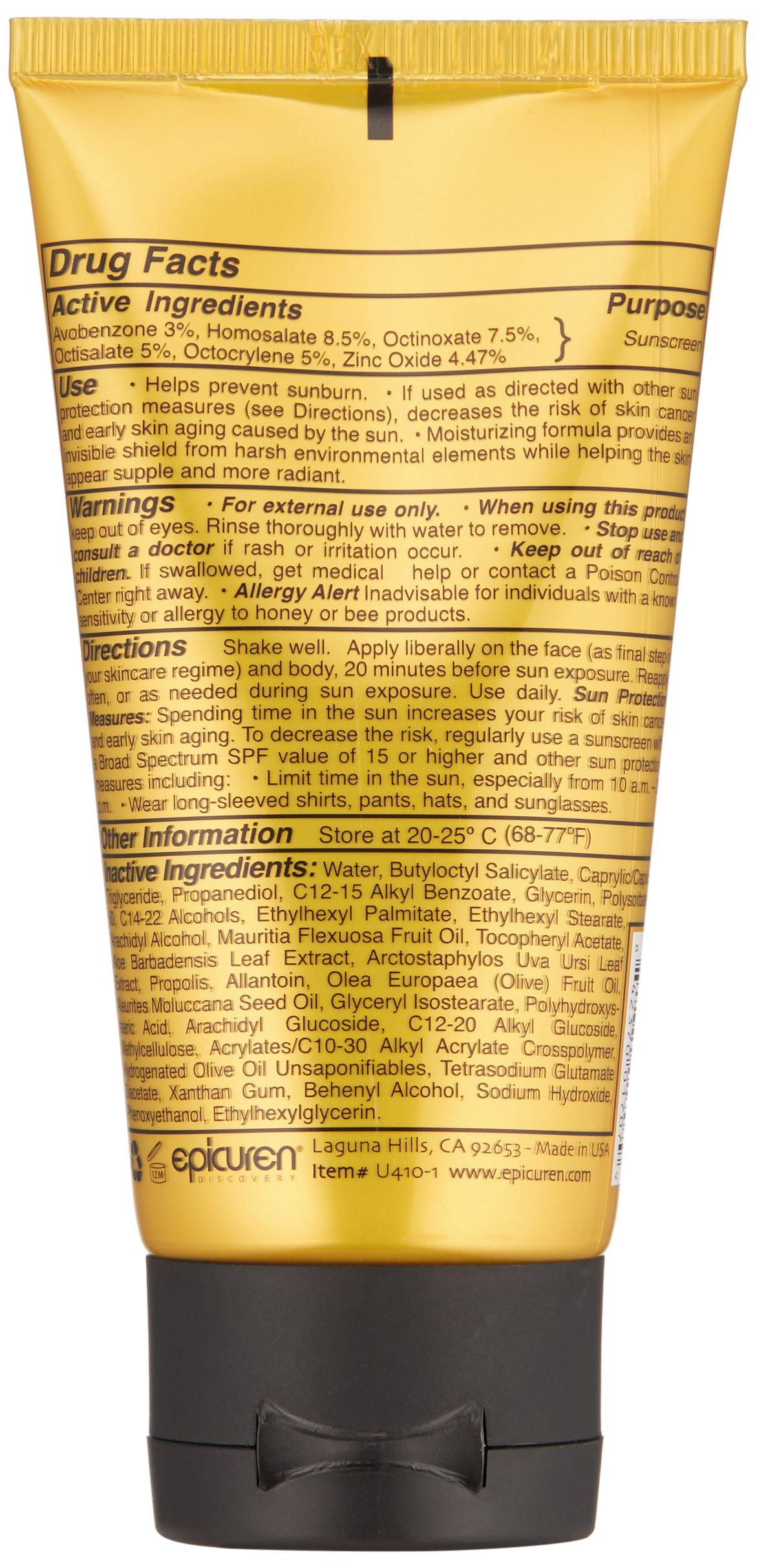 epicuren DISCOVERY epicuren DISCOVERY X-treme Cream Propolis Sunscreen SPF 45+, Yellow, 2.5 Fl Oz