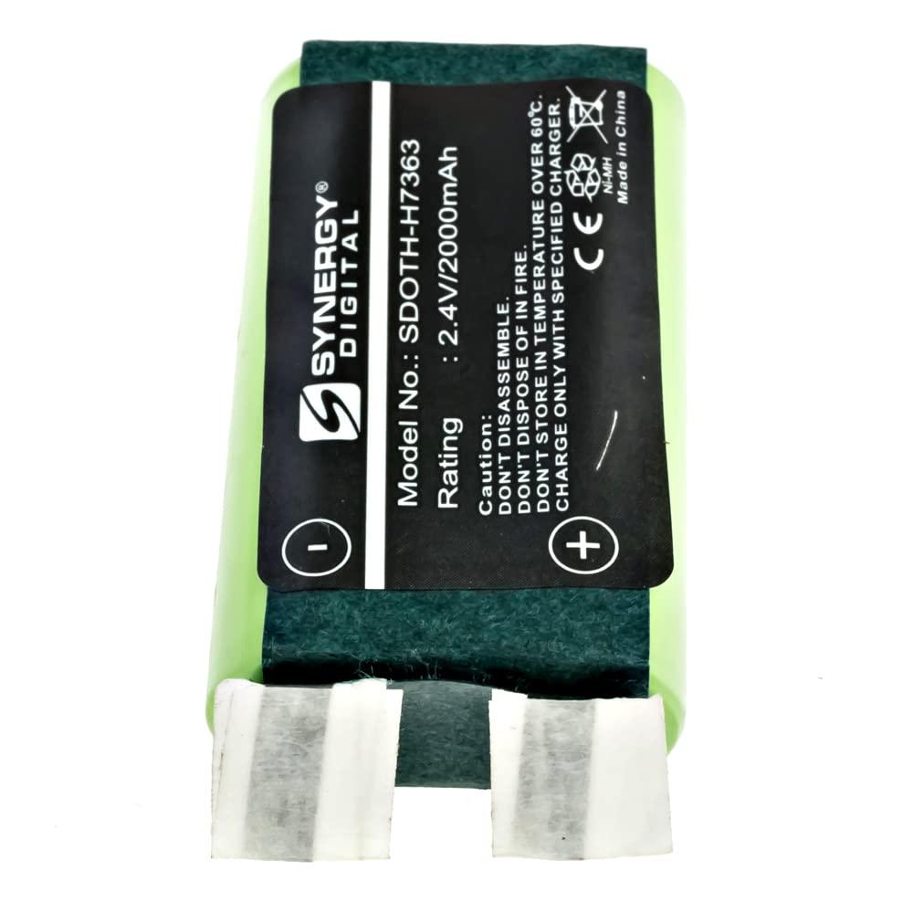 Synergy Digital Synergy Digital Shaver Battery, Compatible with Philips Norelco HS915 Shaver, (Ni-MH, 2.4V, 2000mAh) Ultra High Capacity, Replacement for Philips 138-10334 Battery
