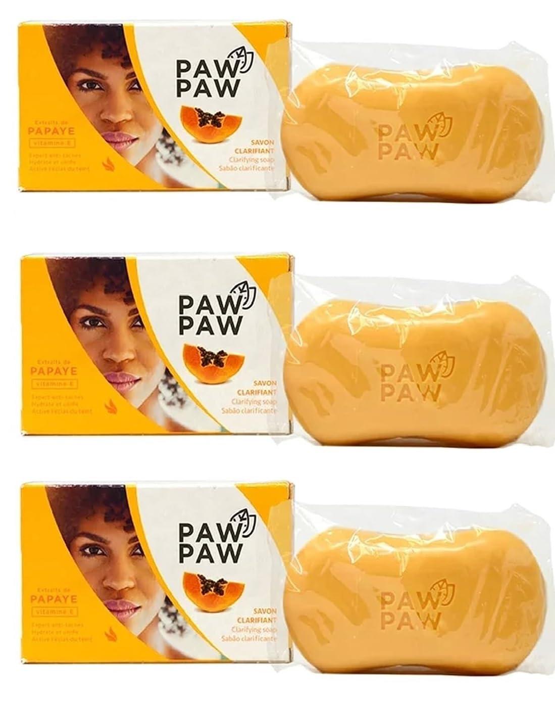 NinthAvenue Basics Paw Paw Papaya Soap 180g [3 pack]