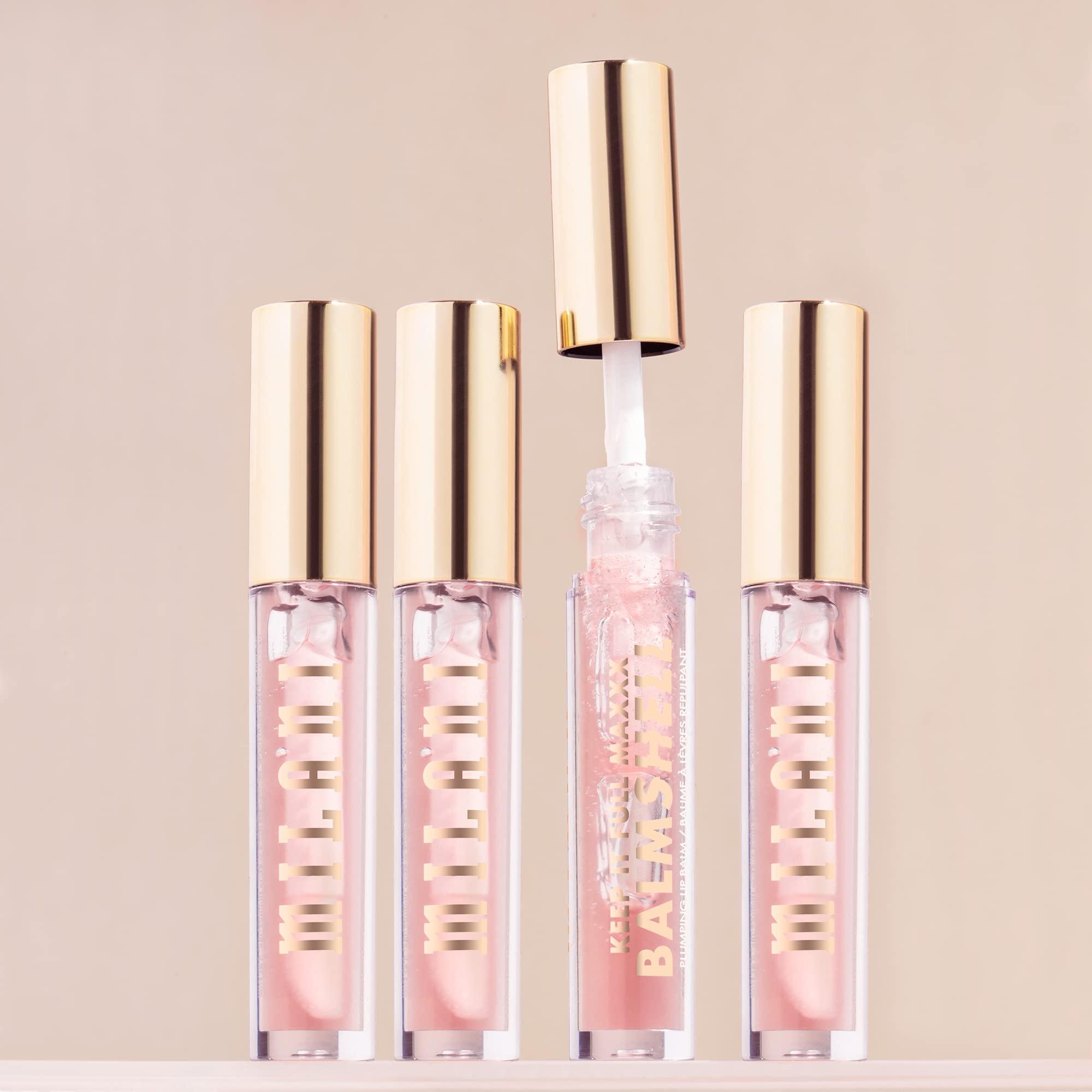 Milani Milani Baked Blush - Petal Primavera +Keep It Full Maxxx Balmshell Lip Plumping Balm - Balmshell