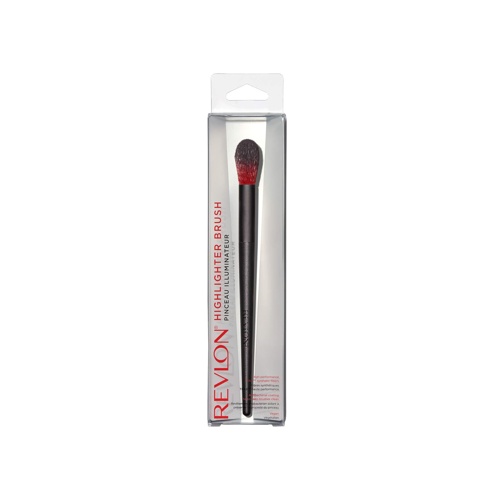 REVLON Revlon Highlighter Brush, Tapered Face Makeup Brush for Powders and Creams, Vegan and Coated