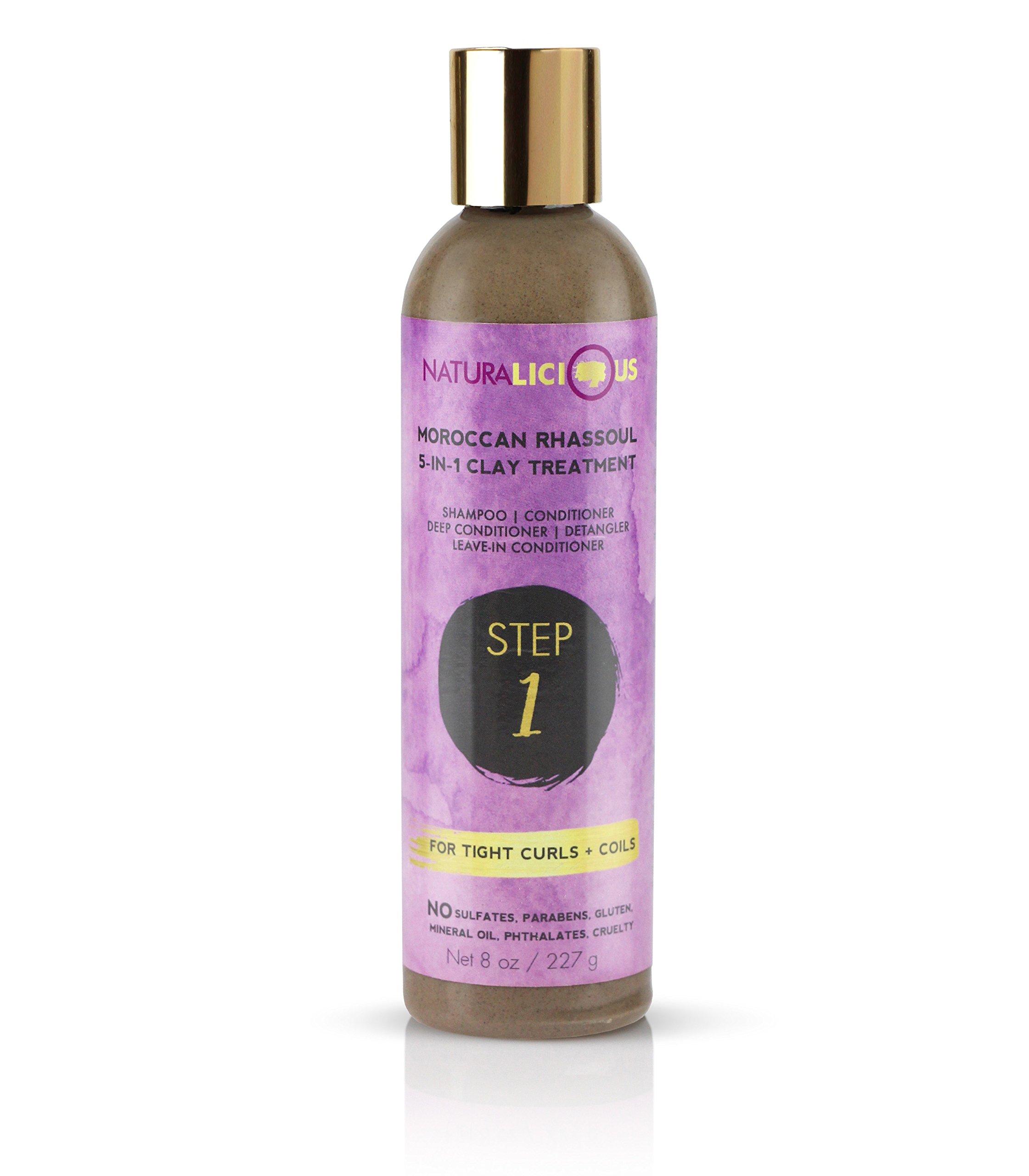 Naturalicious Moroccan Rhassoul 5-in-1 Clay Treatment (For Tight Coils + Curls)