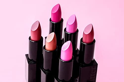 butter LONDON butter LONDON Plush Rush Satin Matte Lipstick, Charmed
