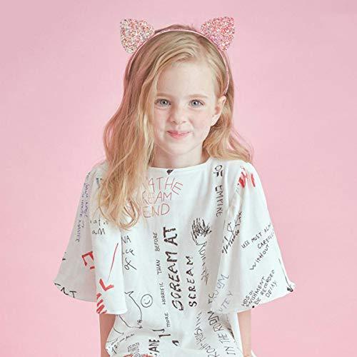 BPNHNA 3pcs Glitter Bow Cat Ears Headband Stars Hair Bands Elastic Hair Hoop for Women Girls Party Daily Hair Decor Accessories