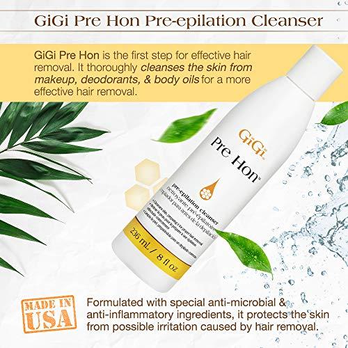 GiGi GiGi Pre Hon – Pre-Epilation for Hair Waxing, 8 oz