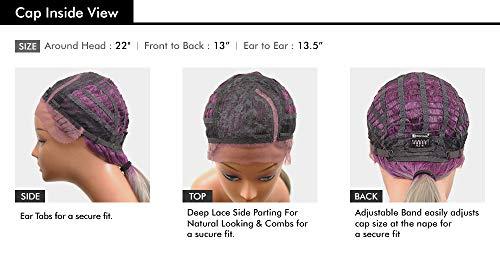 Sensationnel Sensationnel lace front wig - lace front zen c parting shear muse (MM/VIVIDVIOLET)