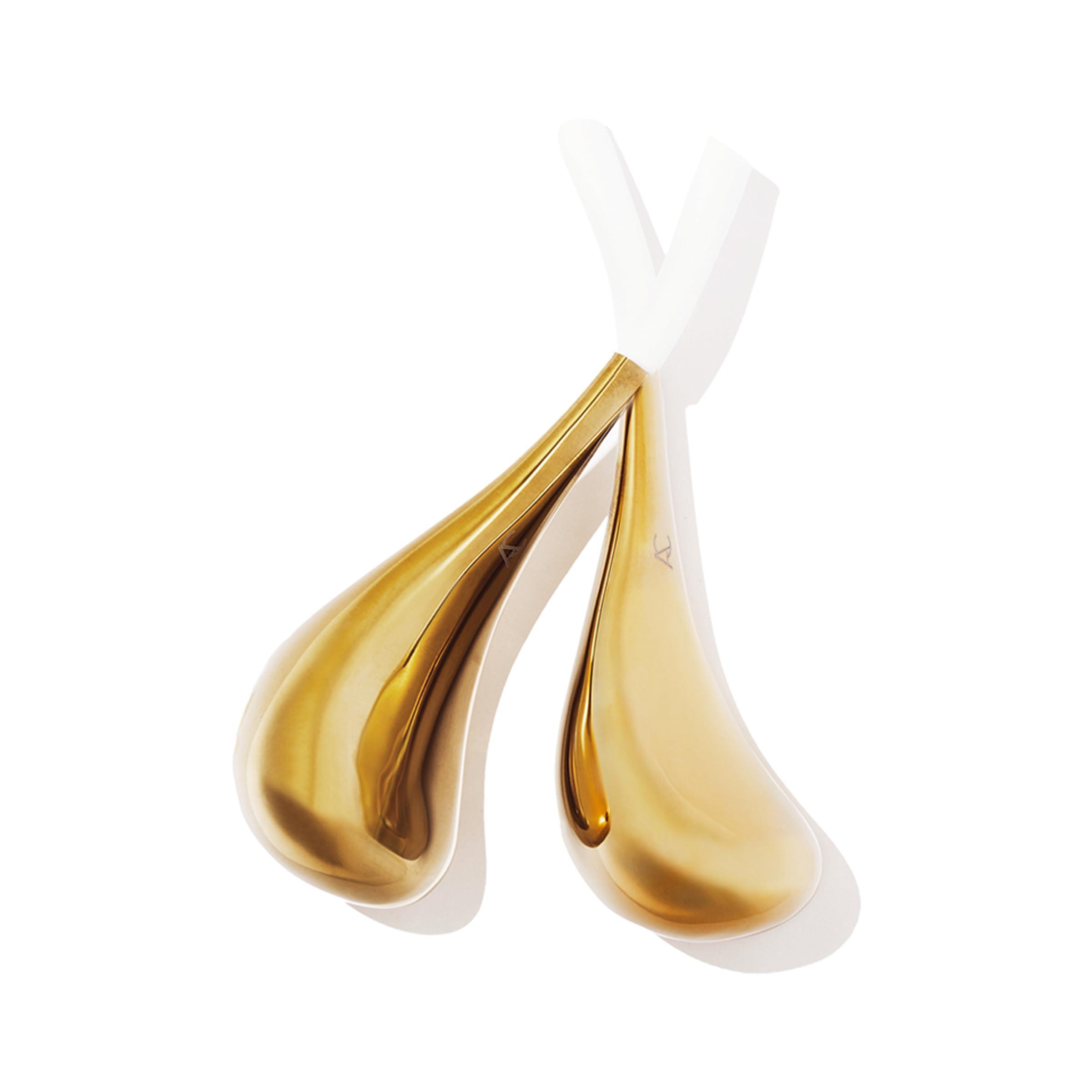 Angela Caglia Angela Caglia Gold Cryo Facial Set- Ice Globes for Face, Improve Circulation and Glow